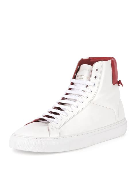 givenchy urban street high top sneaker|givenchy white high top sneakers.